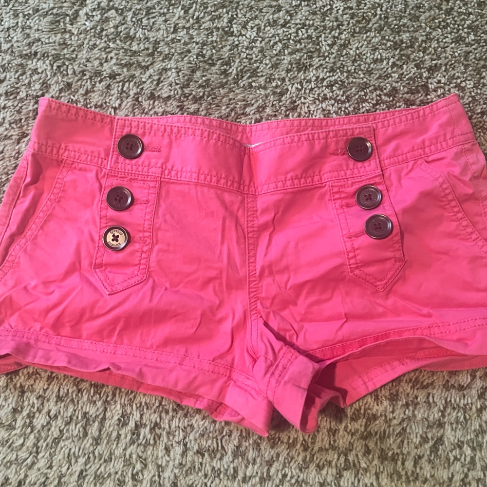 Adorable hot pink express sailor style shorts